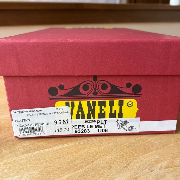 VANELI LEANNE PEBBLE SANDAL 9.5 STRAPPY LEATHER SUMMER VACATION CHUNKY SLINGBACK - Picture 12 of 12